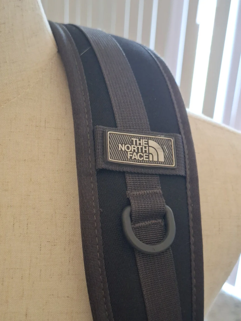 The North Face Men’s Gray and Orange Recon Backpack